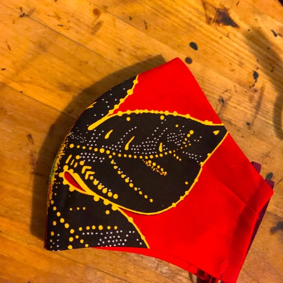 African Style Cloth Face Mask - Picture 1 of 2